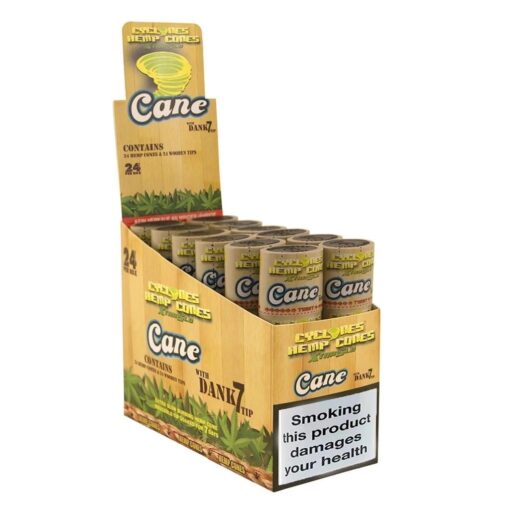 Cyclones Hemp Wraps - Sugar Cane box