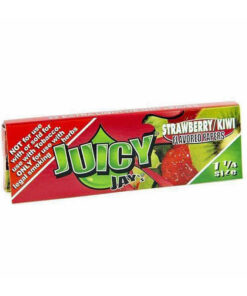 Alternative view of Juicy Jay 1.25 Strawberry Flavored Rolling Paper 24 Booklets P/Box