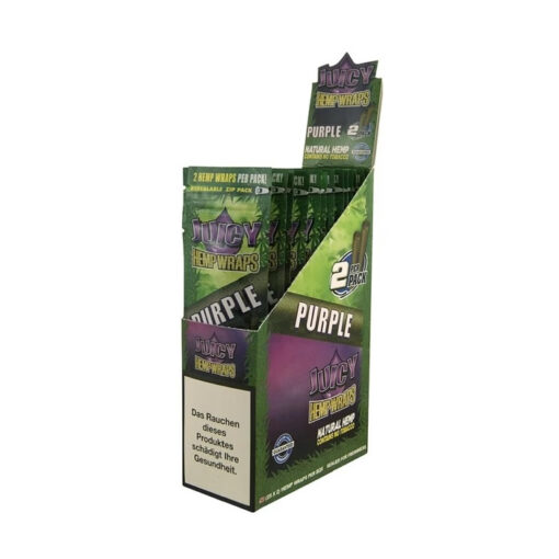 Juicy Jays Hemp Wraps - Purple