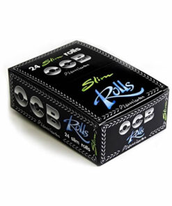 OCB Premium Black Rolls 24 Boxes Of 4m Rolls