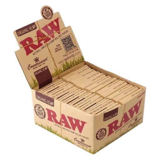 Raw Organic Hemp King Size with Tips