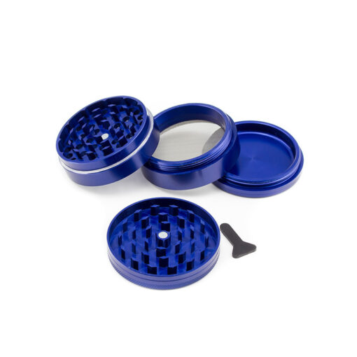 SPF Grinder 50mm 4 Part - Blue